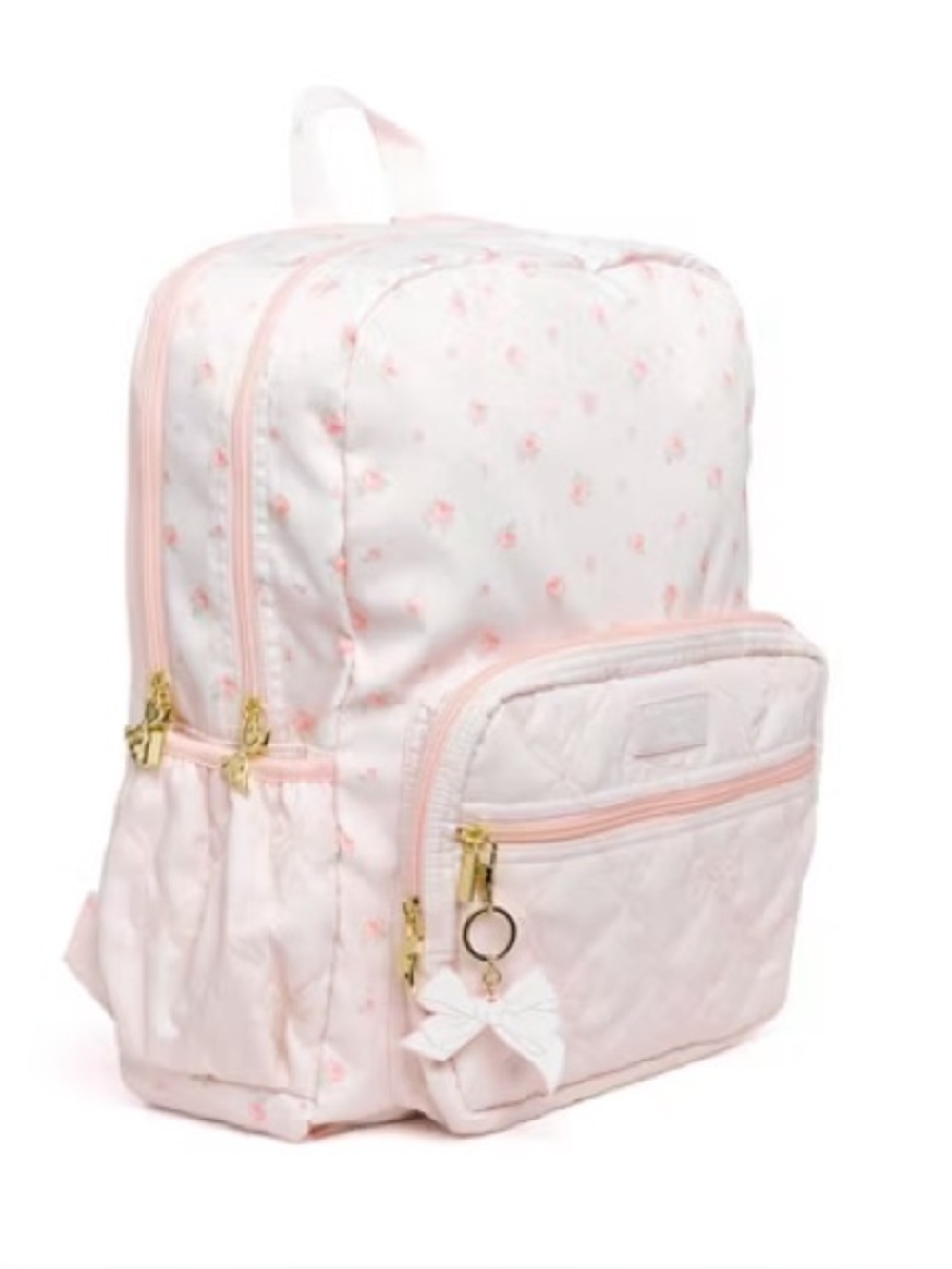 LoveShackFancy x Target Pale Pink Floral Quilted  Backpack🎀
